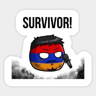 Armenia 2025 Survivor Eurovision Sticker